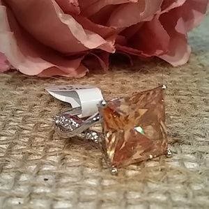 Genuine Morganite Gemstone Sterling Silver 💍